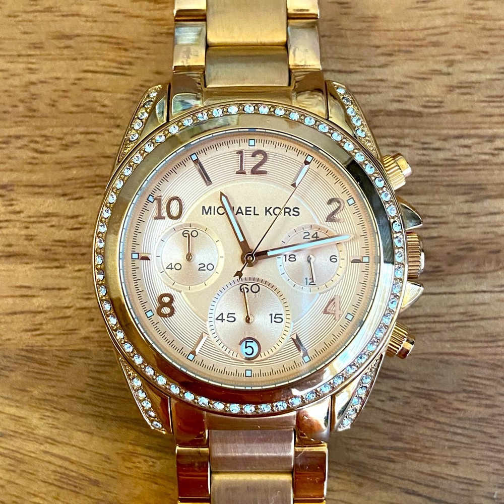 Michel Kors Rose Gold Watch
